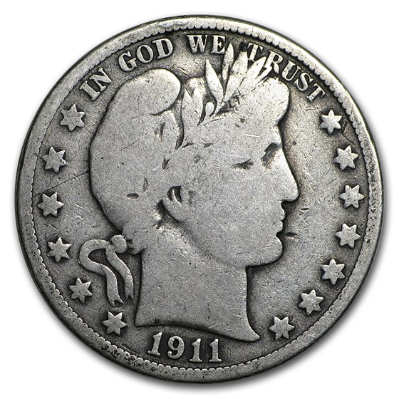 1911 Barber Half Dollar VG 1911 Barber Half Dollar VG
